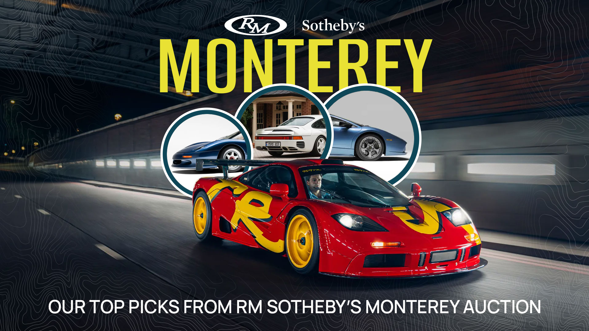 13 Cars to Watch at RM Sotheby's Monterey Auction
