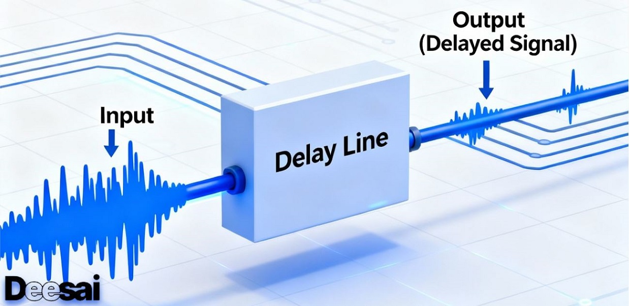 วิธีการทำงานของสายหน่วงเวลา