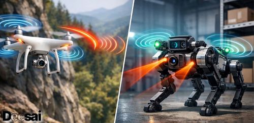 เซ็นเซอร์ตรวจจับระยะใกล้เพื่อหลีกเลี่ยงการชนกันในโดรนและหุ่นยนต์