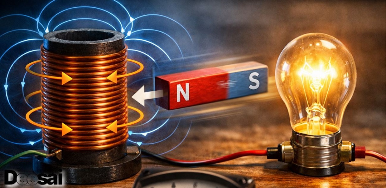 กฎการเหนี่ยวนำแม่เหล็กไฟฟ้าของเลนซ์: คำจำกัดความและสูตร