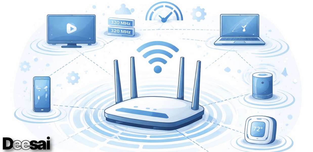 การทํางานแบบมัลติลิงค์และช่องสัญญาณ 320 MHz: นวัตกรรมสําคัญใน Wi-Fi 7