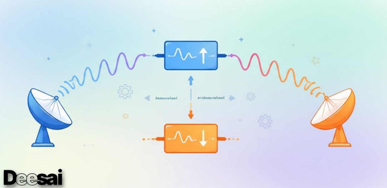 มิลลิเมตร Wave Up Converter และการออกแบบตัวแปลงลง