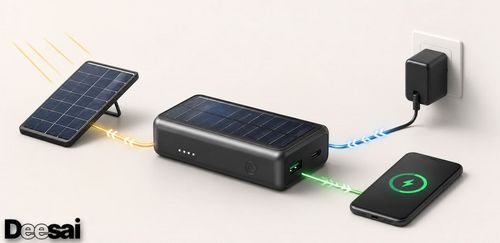Smart Power Bank: การรวม Solar PV, อินพุต DC และแบตเตอรี่สํารอง Li-Ion