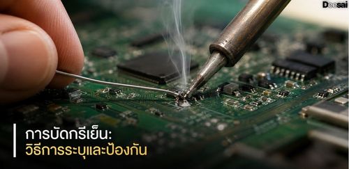 การบัดกรีเย็น: วิธีการระบุและป้องกัน