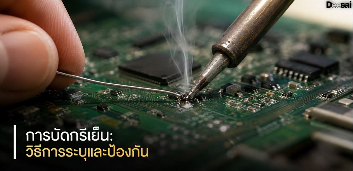 การบัดกรีเย็น: วิธีการระบุและป้องกัน