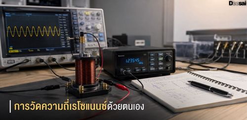 การวัดความถี่เรโซแนนซ์ด้วยตนเอง