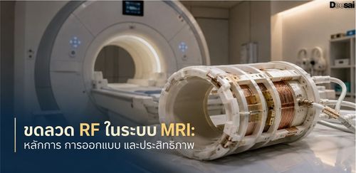 ขดลวด RF ในระบบ MRI: หลักการ การออกแบบ และประสิทธิภาพ