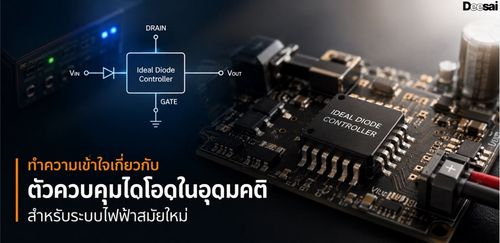 ทำความเข้าใจเกี่ยวกับตัวควบคุมไดโอดในอุดมคติสำหรับระบบไฟฟ้าสมัยใหม่