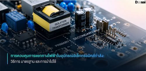 การควบคุมการแยกทางไฟฟ้าในอุปกรณ์อิเล็กทรอนิกส์กำลัง: วิธีการ มาตรฐาน และการนำไปใช้