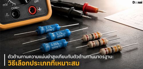 ตัวต้านทานความแม่นยำสูงเทียบกับตัวต้านทานมาตรฐาน: วิธีเลือกประเภทที่เหมาะสม