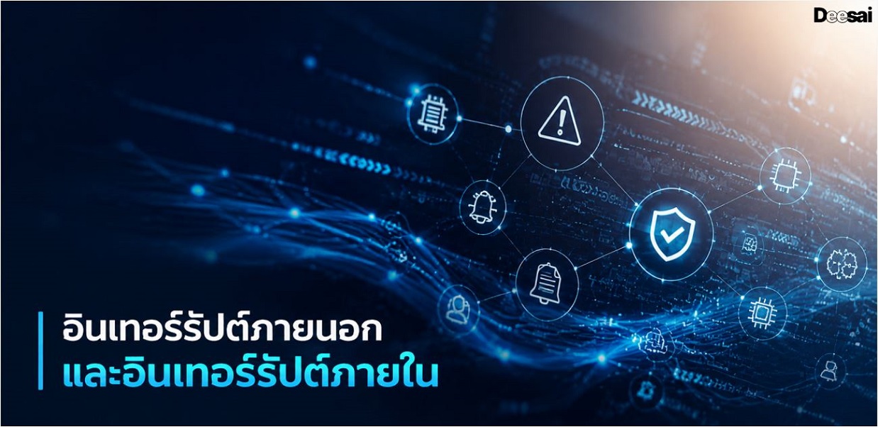 อินเทอร์รัปต์ภายนอกและอินเทอร์รัปต์ภายใน