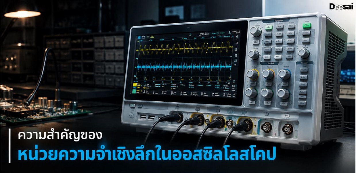 ความสำคัญของหน่วยความจำเชิงลึกในออสซิลโลสโคป