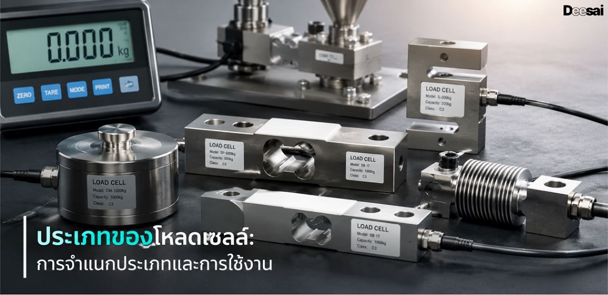 ประเภทของโหลดเซลล์: การจำแนกประเภทและการใช้งาน