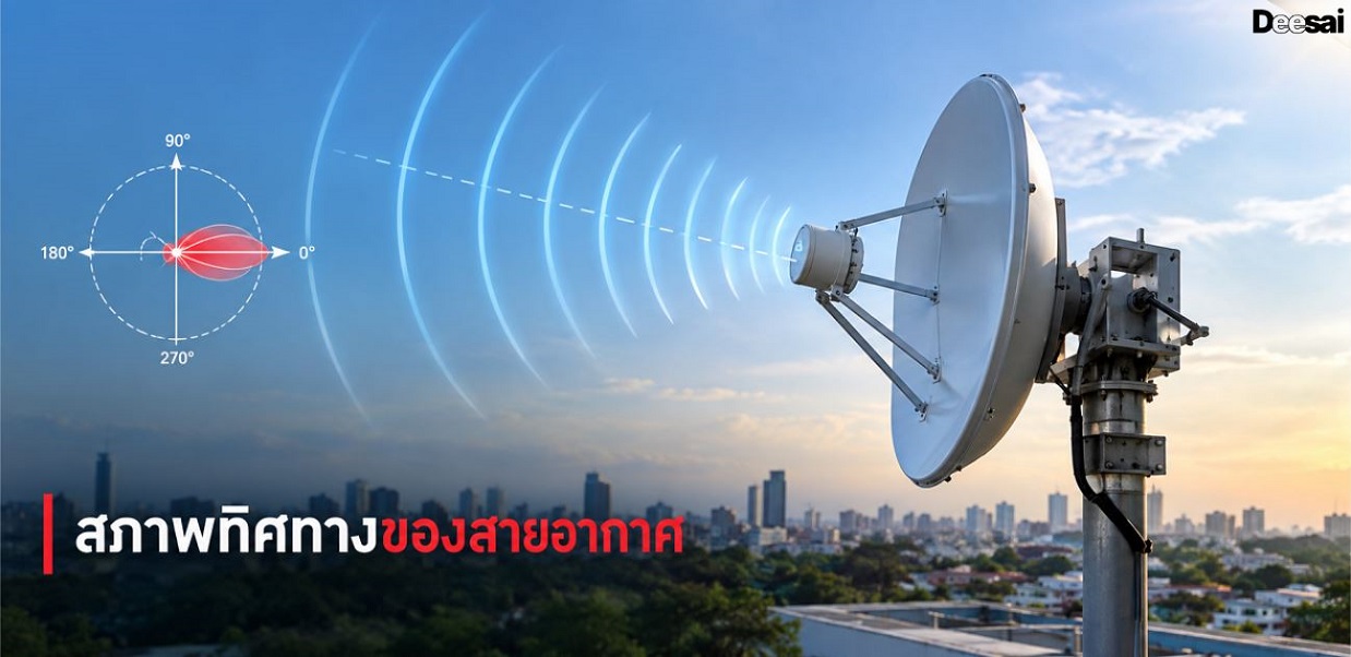 สภาพทิศทางของสายอากาศ