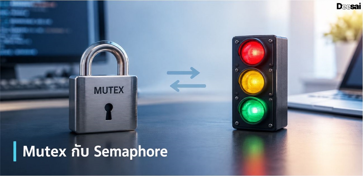 Mutex กับ Semaphore