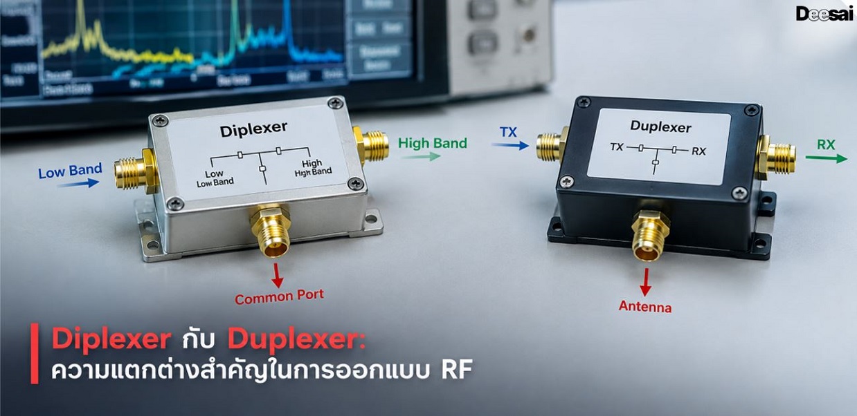 Diplexer กับ Duplexer: ความแตกต่างสำคัญในการออกแบบ RF