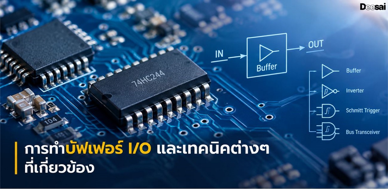 การทำบัฟเฟอร์ I/O และเทคนิคต่างๆ ที่เกี่ยวข้อง