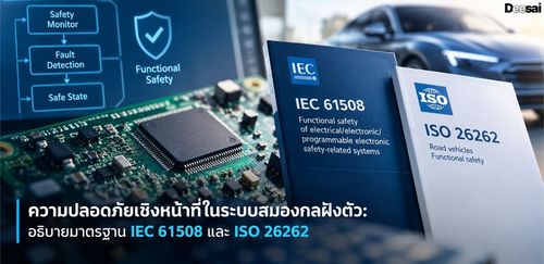 ความปลอดภัยเชิงหน้าที่ในระบบสมองกลฝังตัว: อธิบายมาตรฐาน IEC 61508 และ ISO 26262