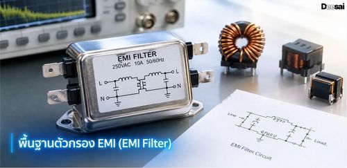 พื้นฐานตัวกรอง EMI (EMI Filter)
