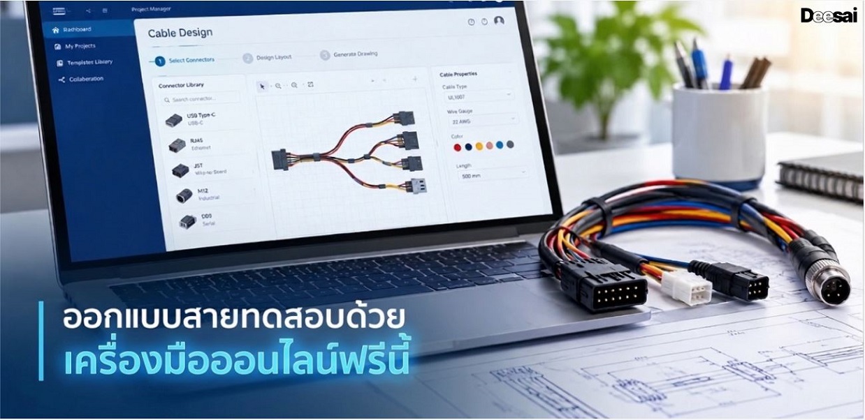 ออกแบบสายทดสอบด้วยเครื่องมือออนไลน์ฟรีนี้