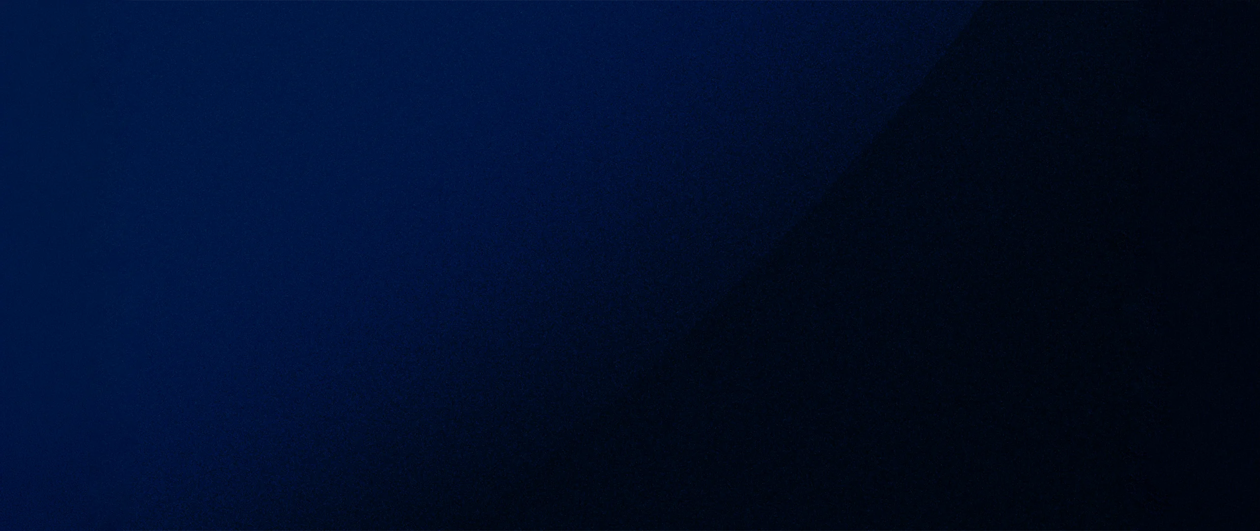 Gradient background transitioning from dark blue to darker blue with subtle texture.