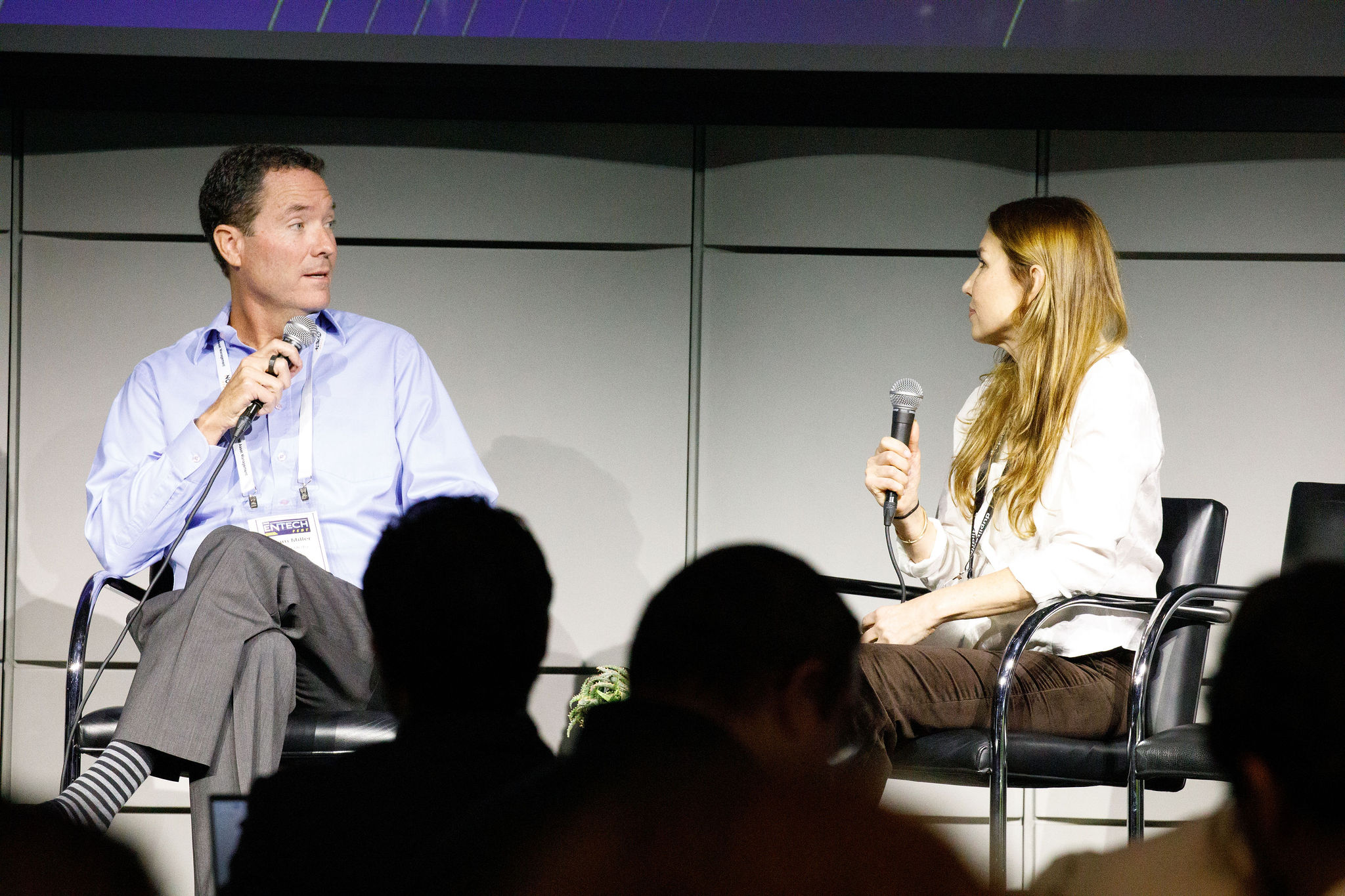 Nomad Media President Adam Miller and AWS Representative Shane Mulligan