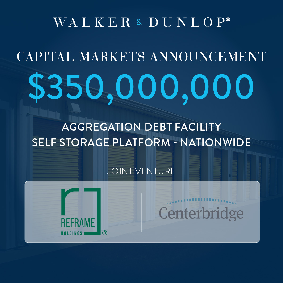 Aggregation Debt Facility