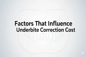 Factors that influence underbite correction cost