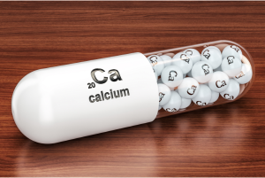 An image of a calcium capsule