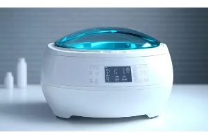 White ultrasonic cleaner