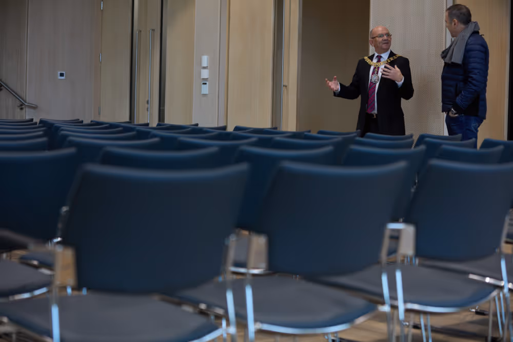 Edinburgh's Lord Provost Visits 1 New Park Square