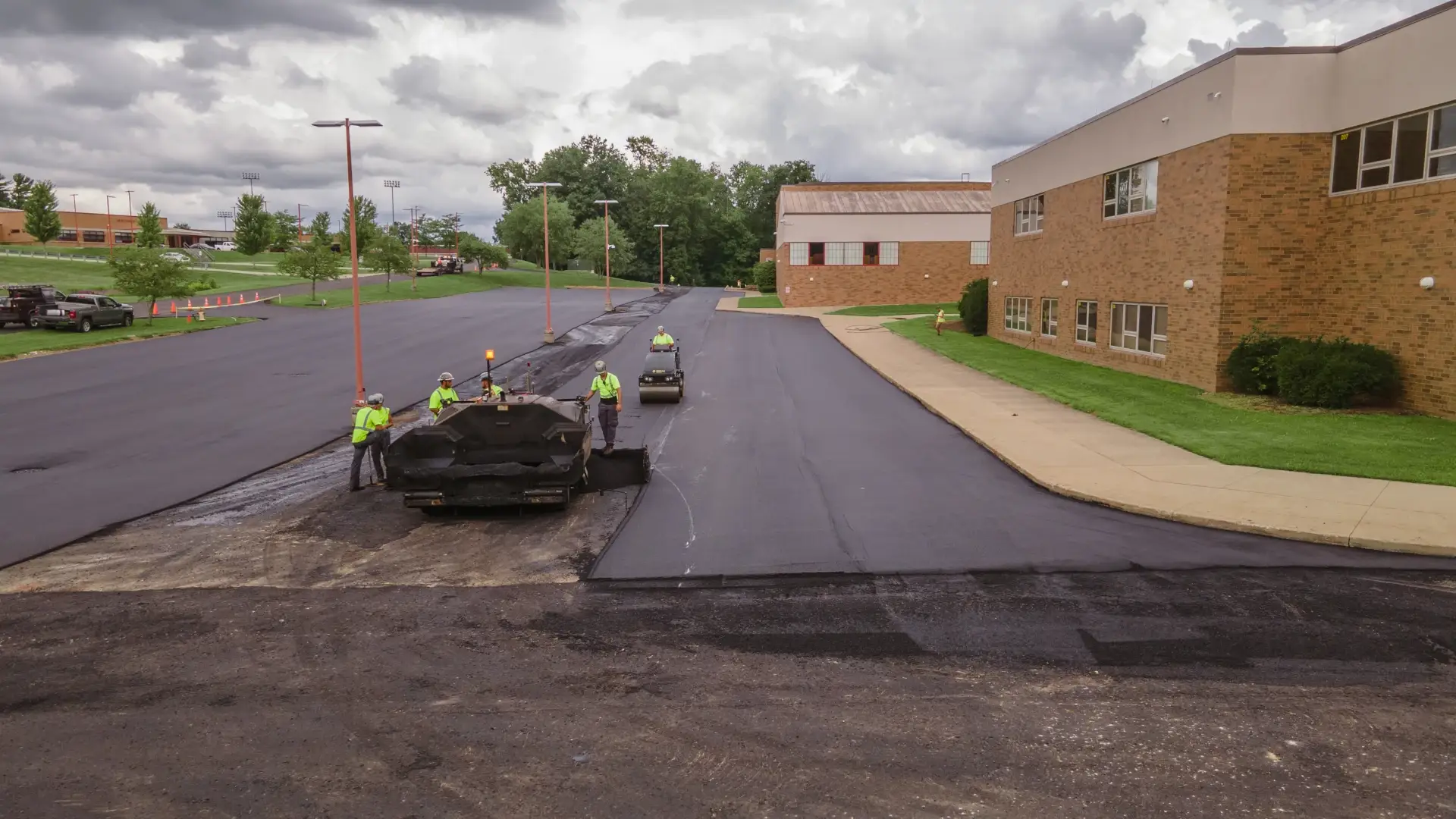 kingsway services asphalt parking lot repair