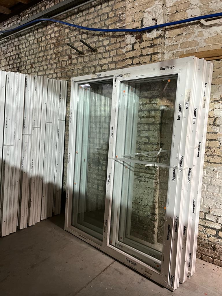 Châssis coulissant Baumann 1600x2000 - HAS Construct