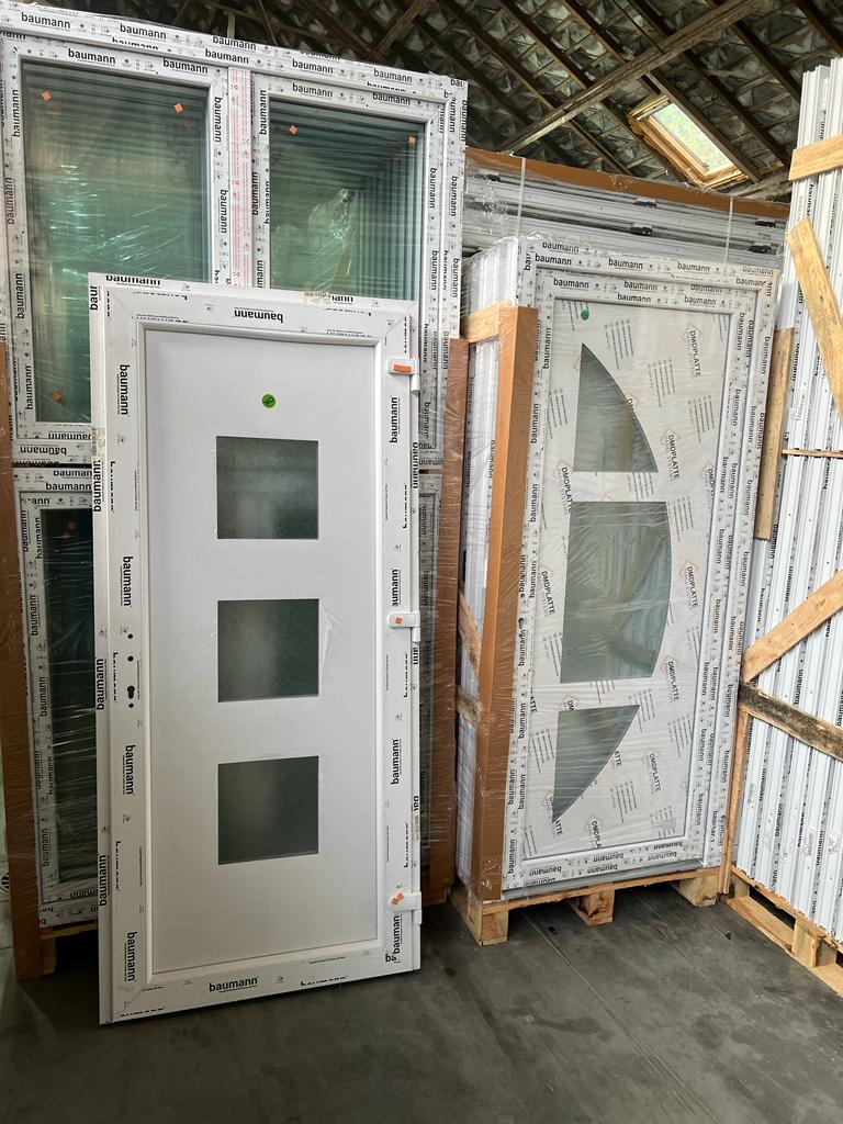 Porte d'entrée Baumann 950x2100 poignée gauche - HAS Construct