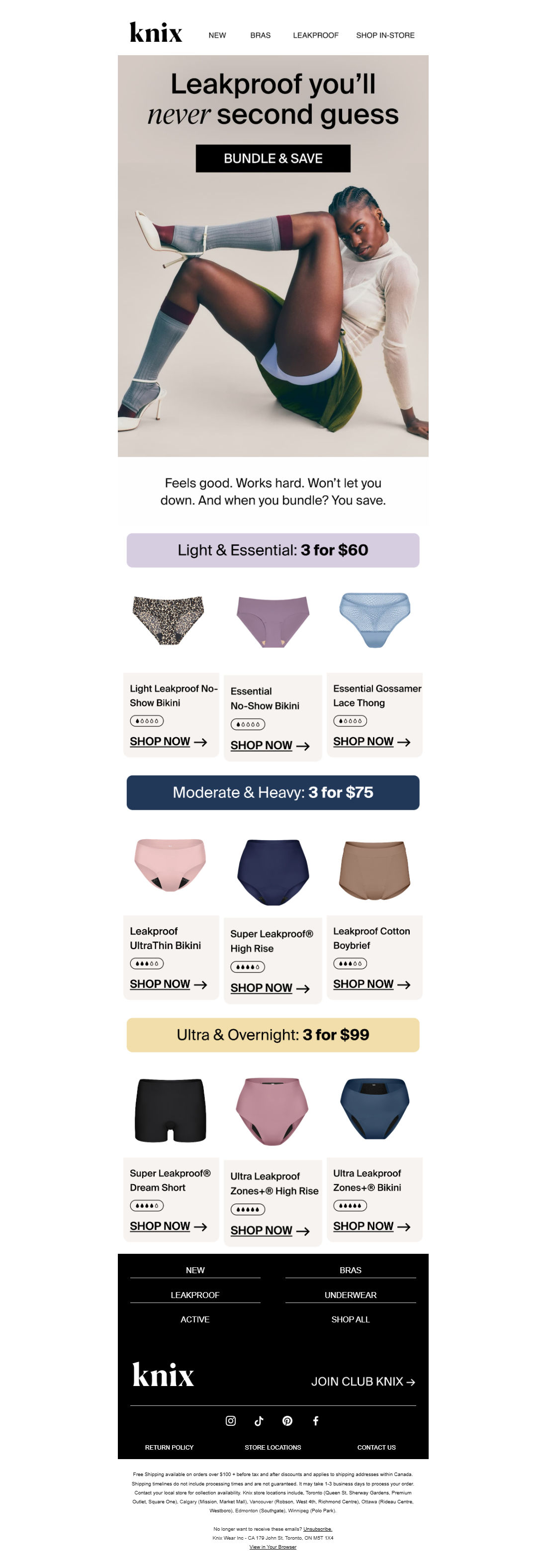 Trust your underwear (and us) 