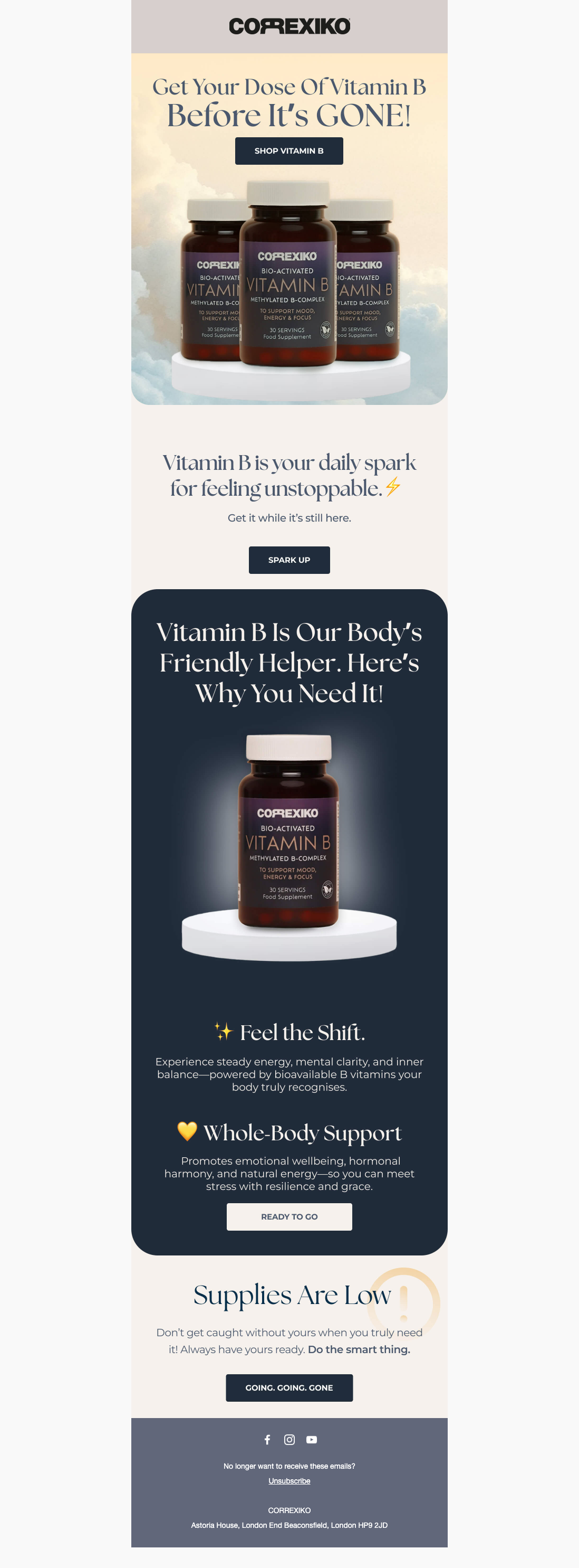 Vitamin B Be Ready To Go