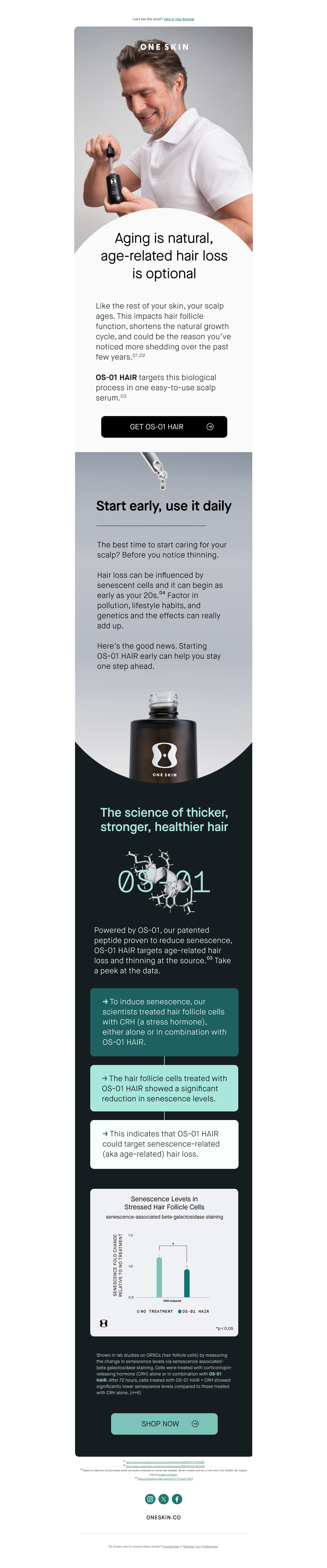 Stay one step ahead of hair loss 