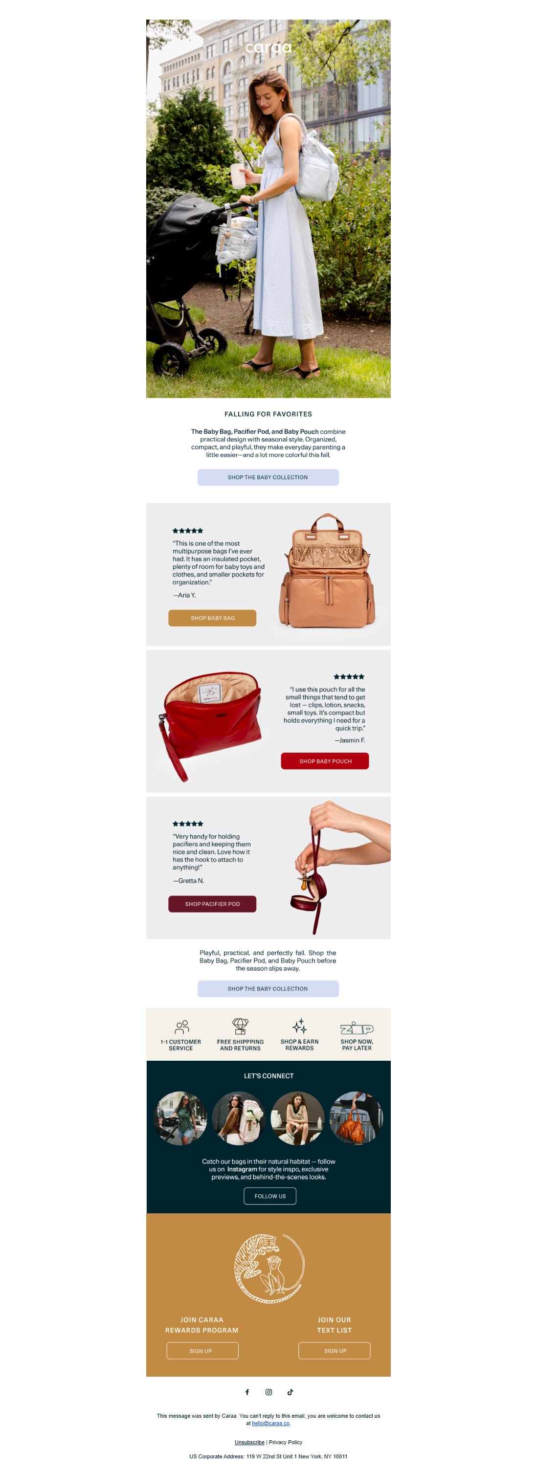 5 stars for fall’s must-have Baby bags 