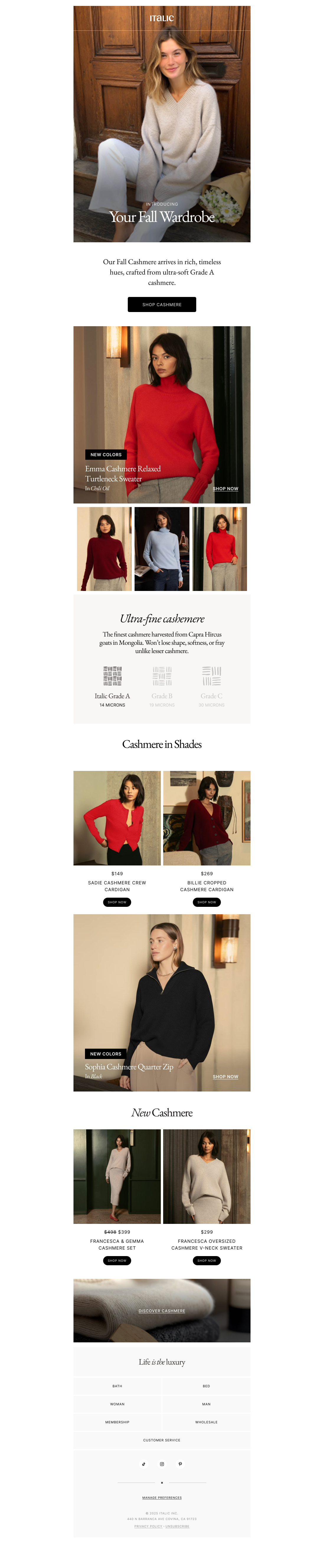 NEW: Meet Fall Cashmere