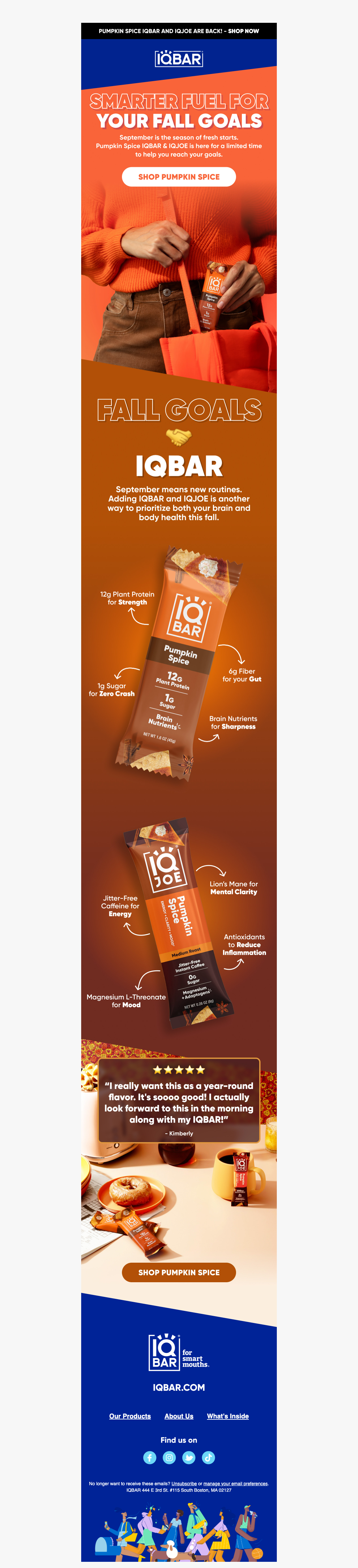 Power Your Fall Routine with Pumpkin Spice 