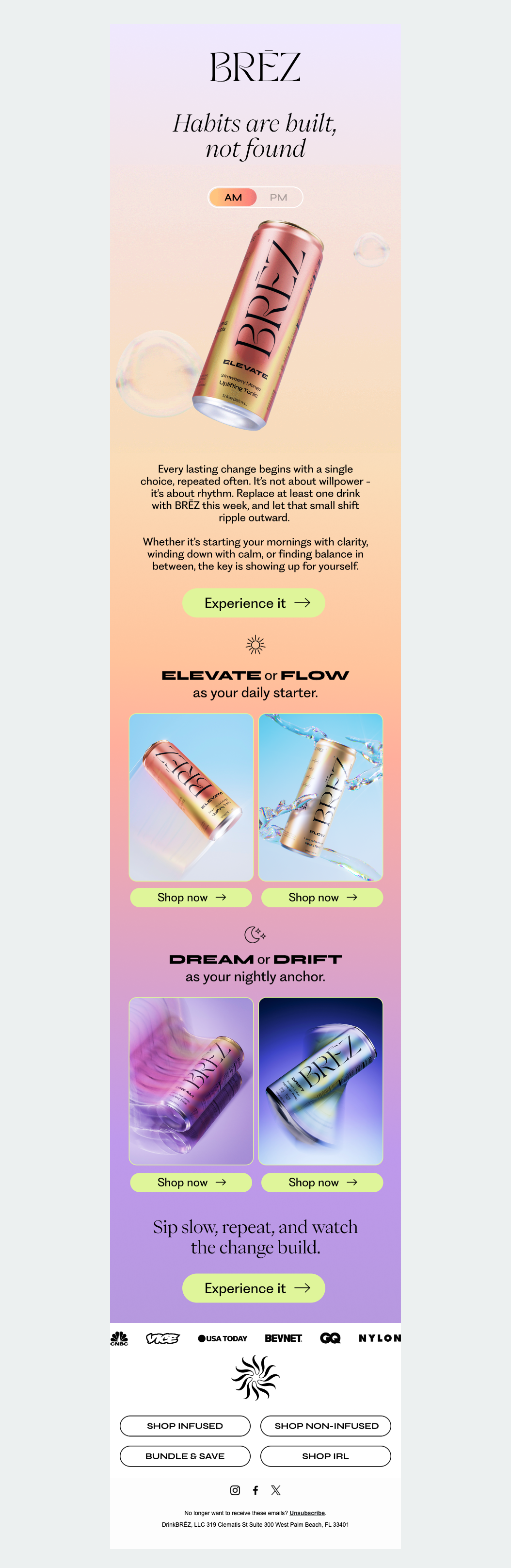 Slow Sip Sunday — Habit Building 