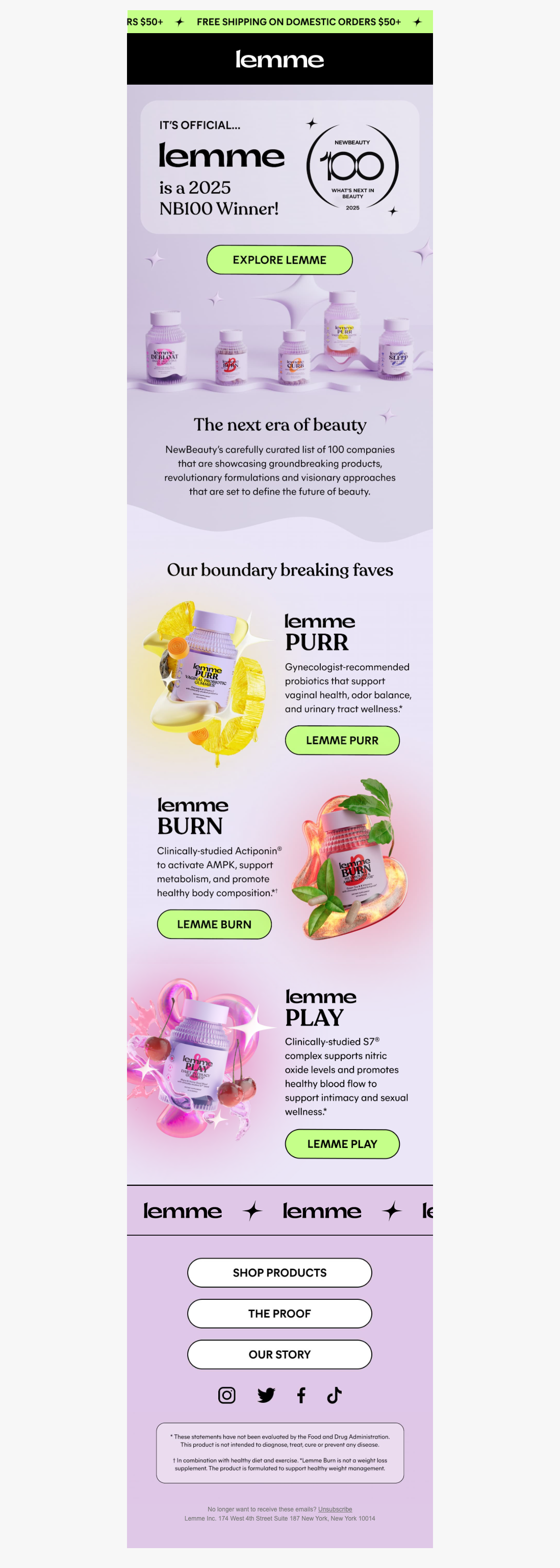 Award-winning vitamins 