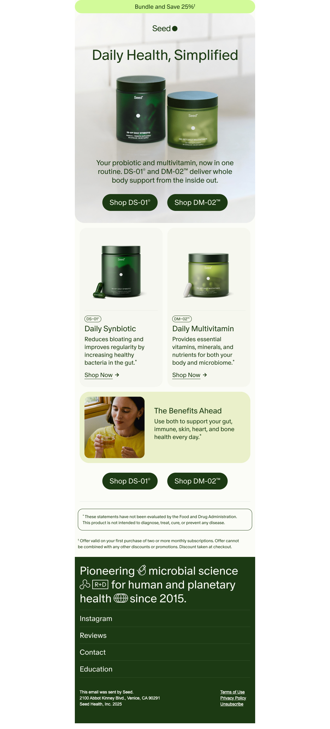 The easiest part of your day.