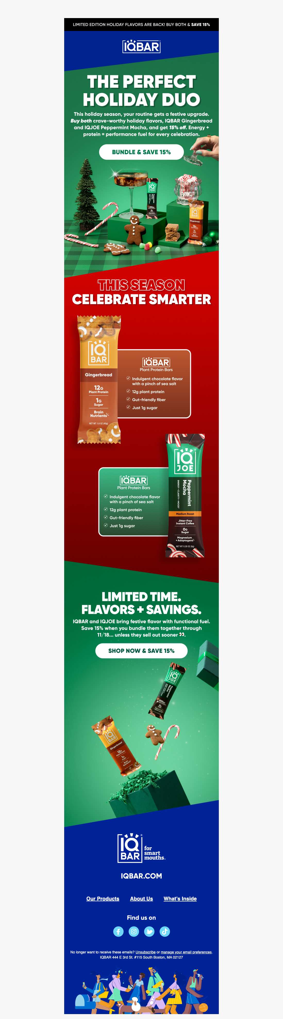 Sip + Snack with 15% Off