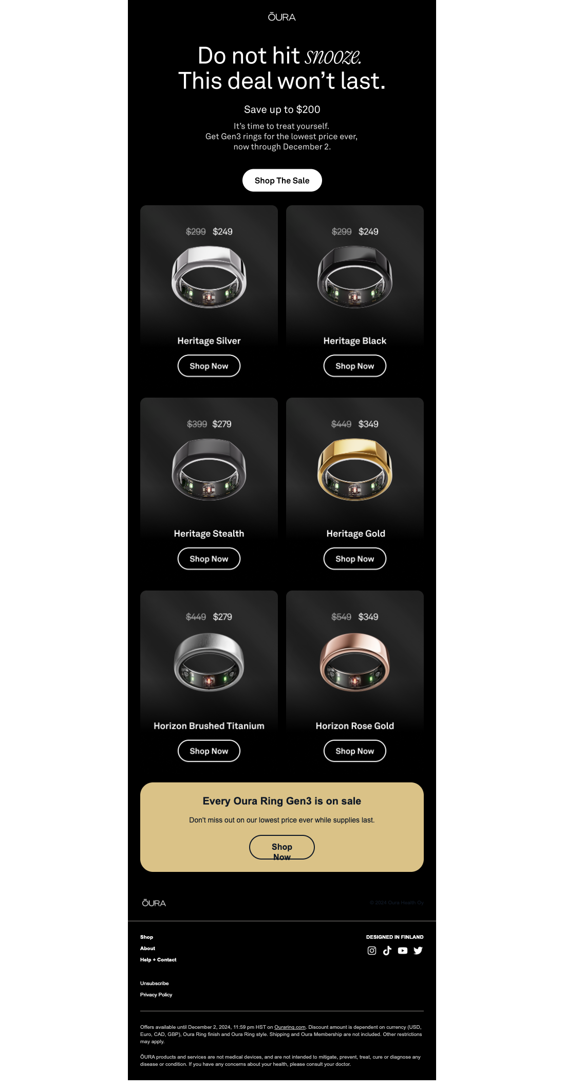 The gift everyone wants - Now at our lowest price ever