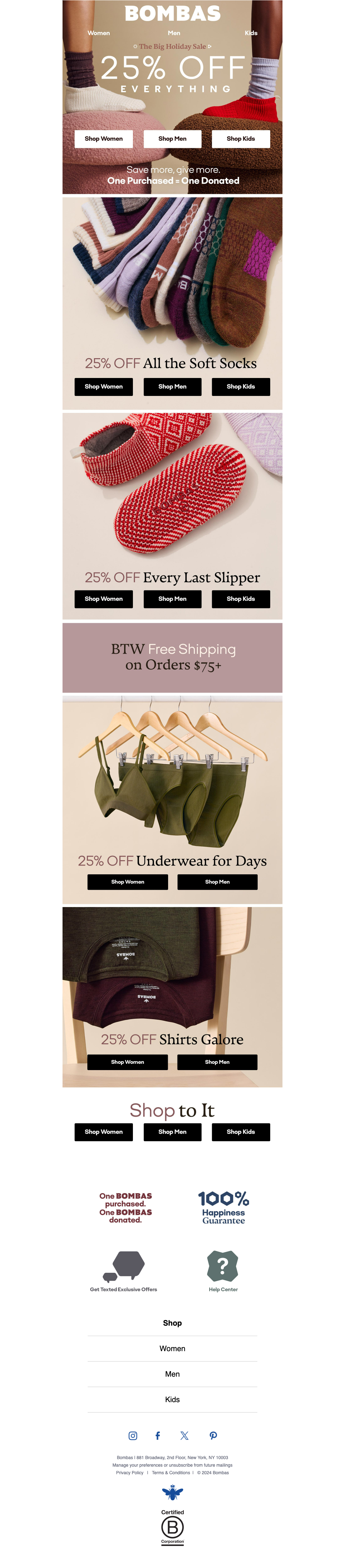 25% Off Everything: Black Friday’s On