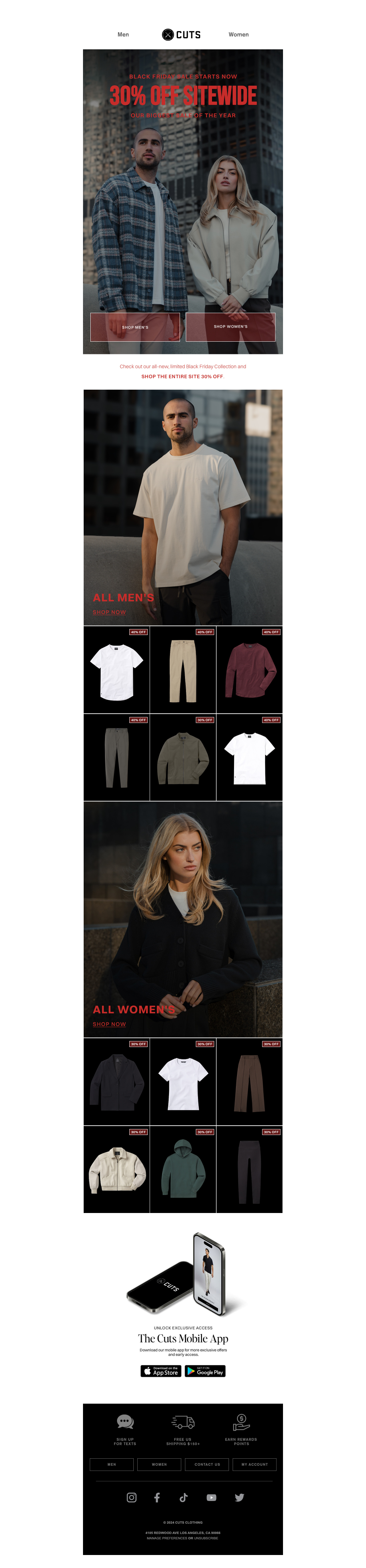 Black Friday Starts NOW