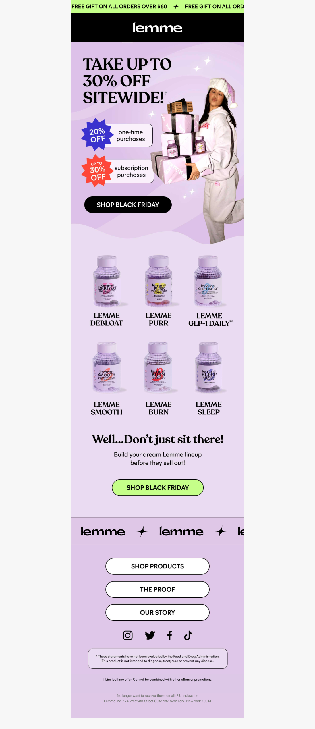 Up to 30% off EVERYTHING 