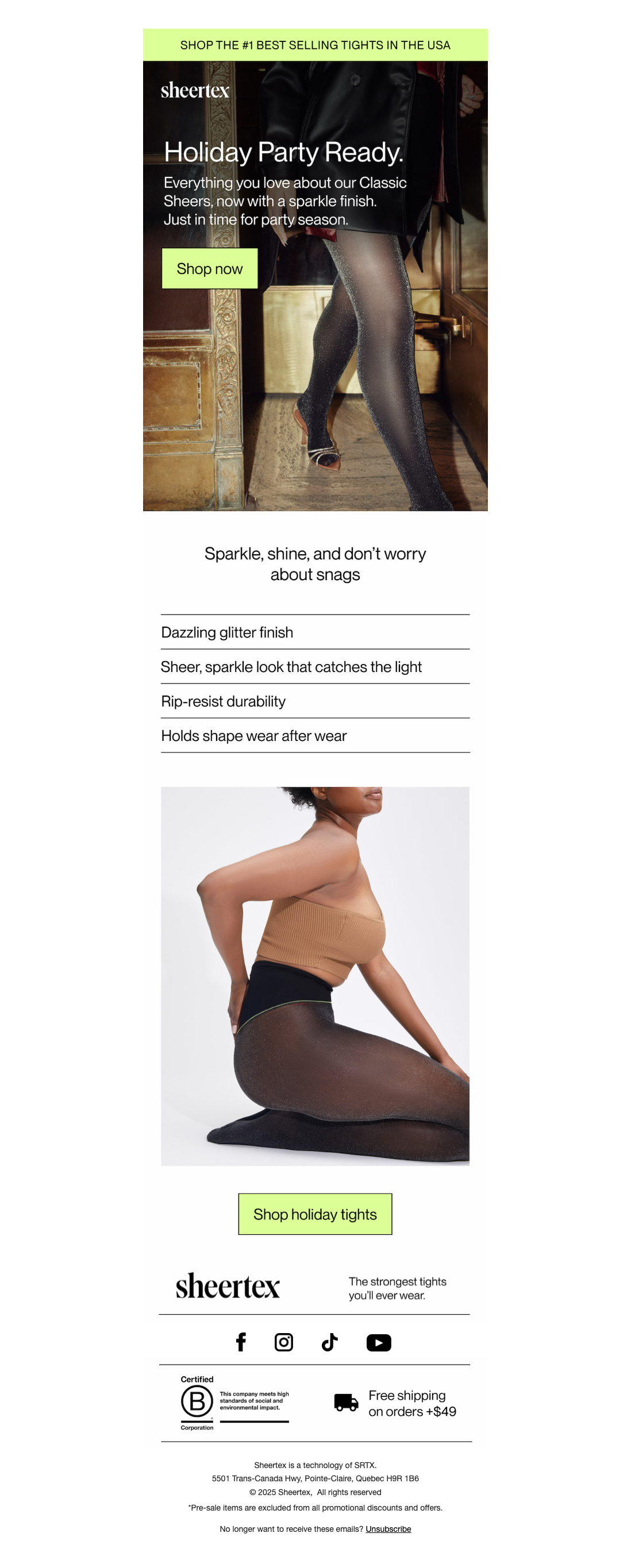 Holiday Party Ready.