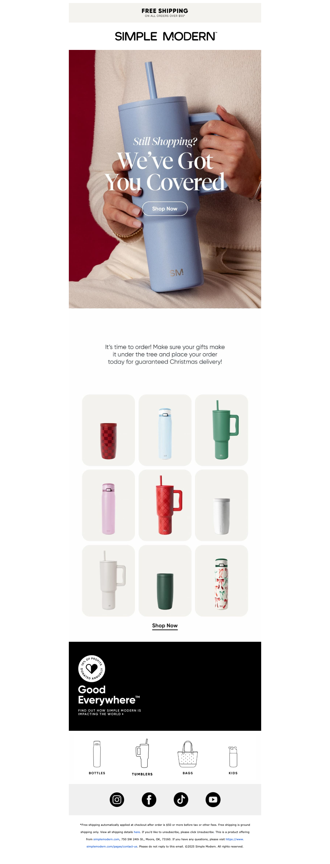 Need it by the 25th? Order today!